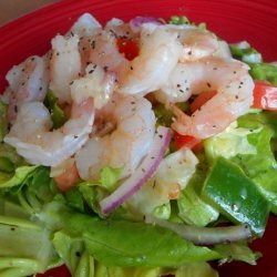 Easy Shrimp and Dijon Vinnaigrette Salad recipe