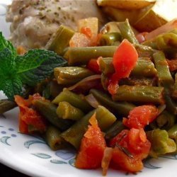 Fashoulakia (Greek Green Bean Side Dish) recipe