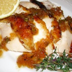 Provencal Roasted Chicken With Honey and Thyme recipe
