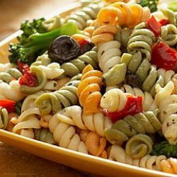 Rainbow Pasta Salad recipe