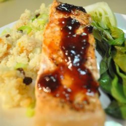Pan-Fried Salmon With Warm Chilli ( Chili ) Lime Sauce) recipe