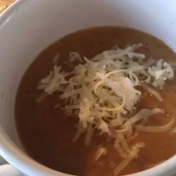 Roasted Eggplant Chickpea Soup recipe