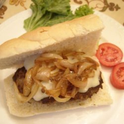 Exceptionally Good Pan-Fried Hoagie Burgers recipe