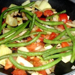 Green Beans 'n Fennel recipe