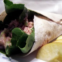 Chunky Tuna Salad Roll-Ups recipe