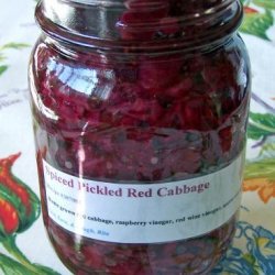 Spiced Pickled Red Cabbage recipe