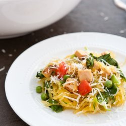 Chicken and Spaghetti Squash recipe