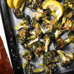 Roasted Garlic Lemon Broccoli recipe
