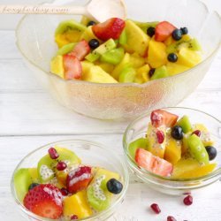 Fruit Salad With Honey Dressing recipe