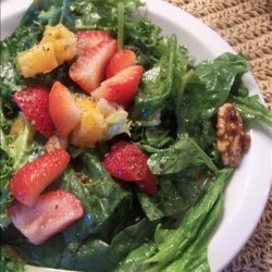Spinach Salad With Orange Vinaigrette recipe