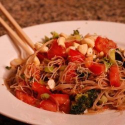 Asian Vegetable Pasta Salad recipe
