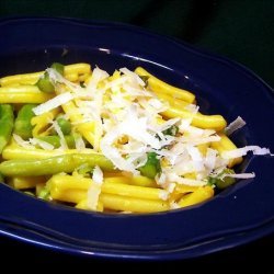 Pappardelle With Peas and Asparagus in Orange-saffron Sauce recipe