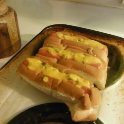 Open-Face Hot Dogs recipe