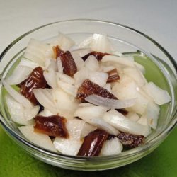 South African Date and Onion Salad recipe