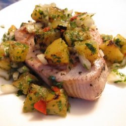 Tropical Grilled Tuna recipe