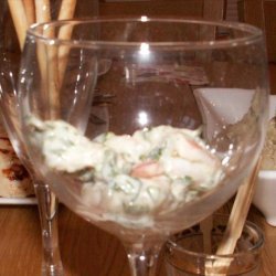 Shrimp in Green Mayonnaise recipe
