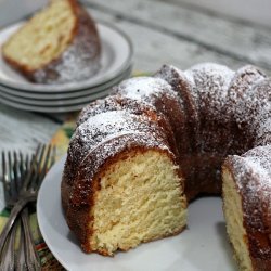 Lemon Sour Cream Pound Cake recipe