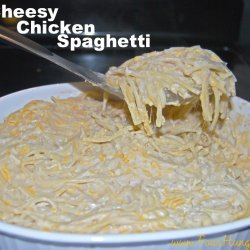 Cheesy Chicken Spaghetti recipe