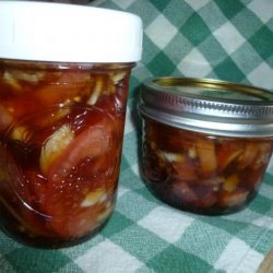 Pickled Pear Tomatoes With Rosemary recipe