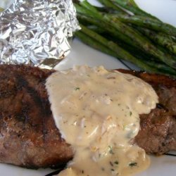 Beef Fillet Steaks With Pepper Thyme Sauce recipe