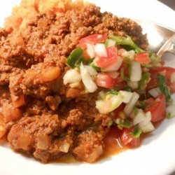 Spicy Beef Chili With Apples recipe