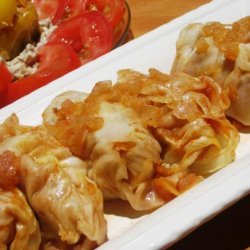 Vegetarian Sarmale (Romanian Cabbage Rolls) recipe