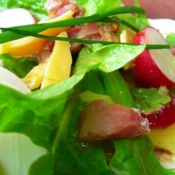 Taylor's Landing Spinach Salad With Honey-Mustard Dressing recipe
