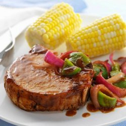 Skillet Barbecued Pork Chops recipe