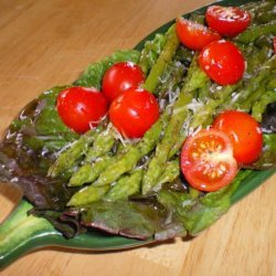 Antipasto of Asparagus With Freshly Grated Parmigiano Cheese recipe