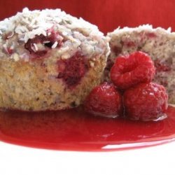 Coconut and Raspberry Muffins recipe