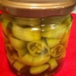 Canning Hot Banana Peppers recipe