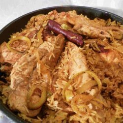Dajaj Fe Ga3ateh - Chicken at the Bottom (Bahrain) recipe