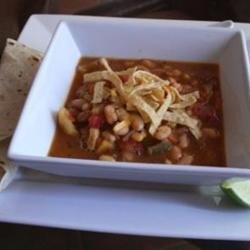 Mexican Bean and Squash Soup recipe