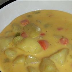German Potato Cheese Soup recipe