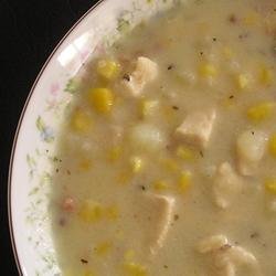 Chicken and Corn Chowder with Thyme recipe