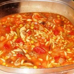 Spicy Vegetable Beef Soup recipe