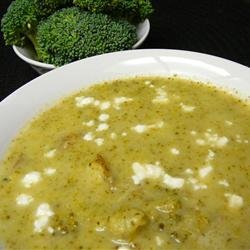 Broccoli and Stilton Soup recipe