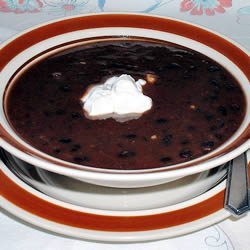 Easy Black Bean Soup recipe