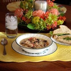 Chicken, Fennel and Mushroom Soup recipe