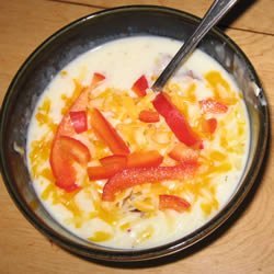 Cream of Onion and Potato Soup recipe