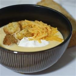 Baby Doe's Cheese Soup with Beer recipe
