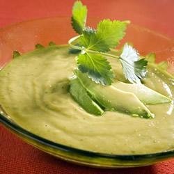 Avocado and Cilantro Soup recipe