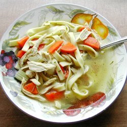 Rosemary Chicken Noodle Soup recipe