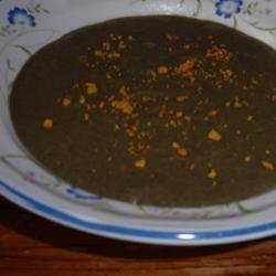 Tropical Coconut Black Bean Soup recipe