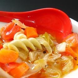 Garlic Vegetable Soup recipe