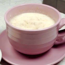 Cauliflower and White Cheddar Cheese Soup recipe