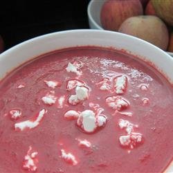 Creamy Beet With Dill Soup recipe