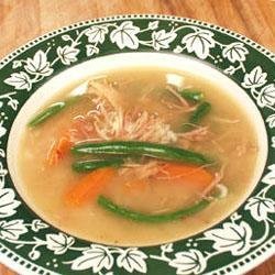 Aunt Wanda's Turkey Carcass Soup recipe