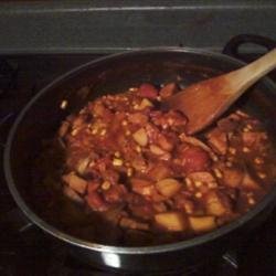 Leftover Turkey Brunswick Stew recipe
