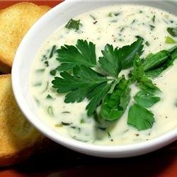 Cream Of Herb Soup recipe